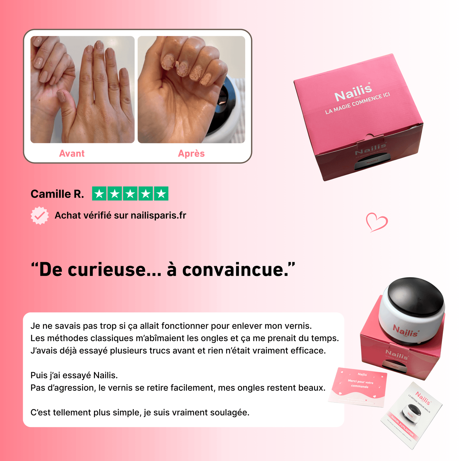 Nailis Paris Le Kit Découverte Nailis