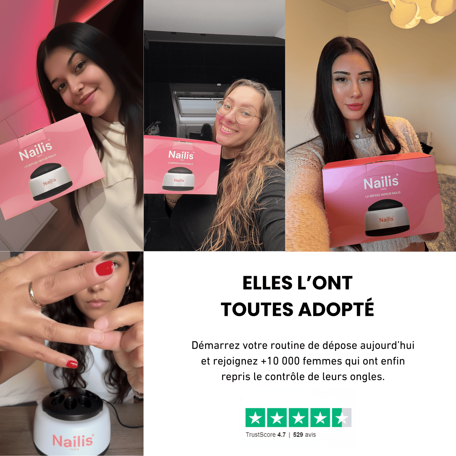 Nailis Paris Le Kit Découverte Nailis